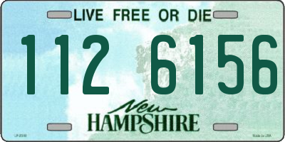 NH license plate 1126156