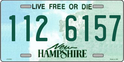 NH license plate 1126157