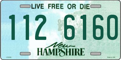NH license plate 1126160