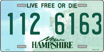 NH license plate 1126163