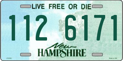 NH license plate 1126171
