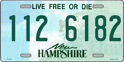 NH license plate 1126182