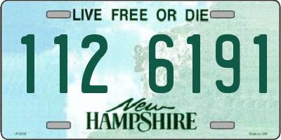 NH license plate 1126191