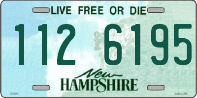 NH license plate 1126195