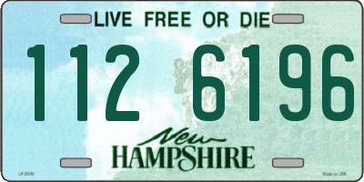 NH license plate 1126196