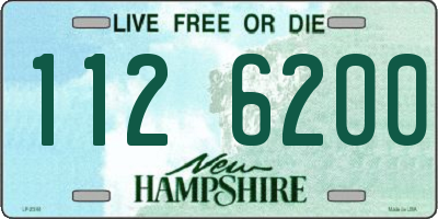 NH license plate 1126200