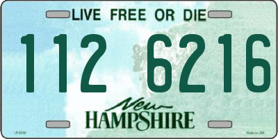 NH license plate 1126216