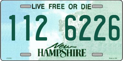 NH license plate 1126226