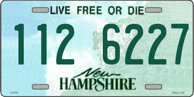 NH license plate 1126227
