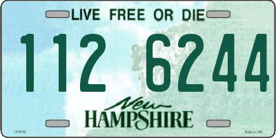 NH license plate 1126244
