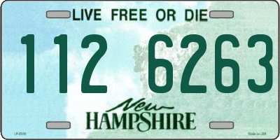 NH license plate 1126263