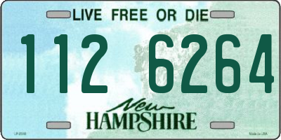 NH license plate 1126264