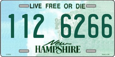 NH license plate 1126266