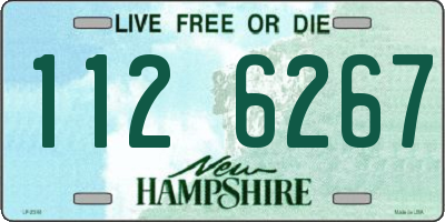 NH license plate 1126267