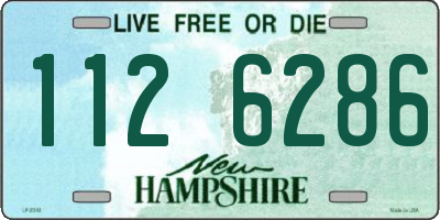 NH license plate 1126286
