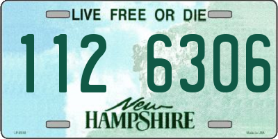 NH license plate 1126306