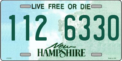 NH license plate 1126330