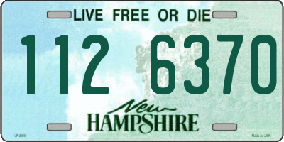 NH license plate 1126370