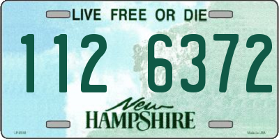 NH license plate 1126372