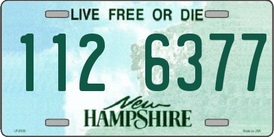 NH license plate 1126377
