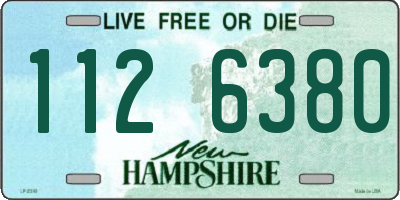 NH license plate 1126380