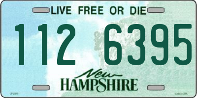 NH license plate 1126395