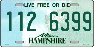NH license plate 1126399