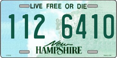 NH license plate 1126410