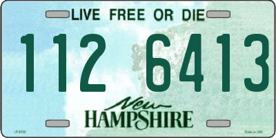 NH license plate 1126413