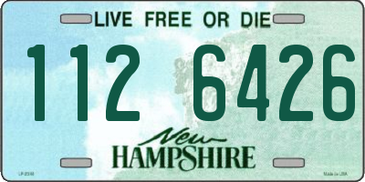 NH license plate 1126426
