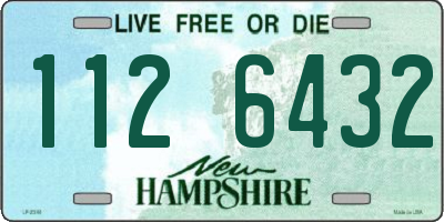 NH license plate 1126432