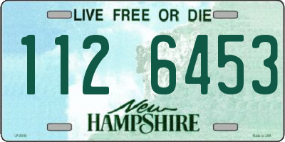 NH license plate 1126453