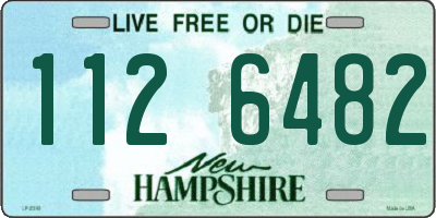 NH license plate 1126482