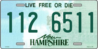 NH license plate 1126511