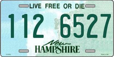 NH license plate 1126527