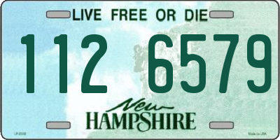 NH license plate 1126579