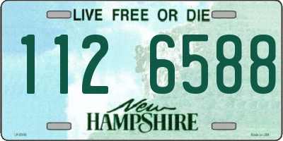 NH license plate 1126588
