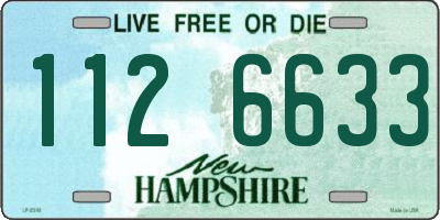 NH license plate 1126633