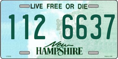 NH license plate 1126637