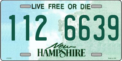NH license plate 1126639