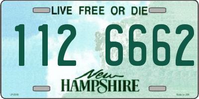 NH license plate 1126662