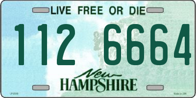 NH license plate 1126664
