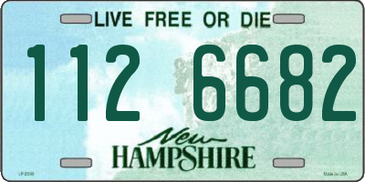 NH license plate 1126682