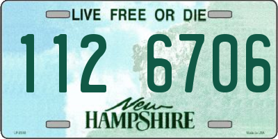 NH license plate 1126706