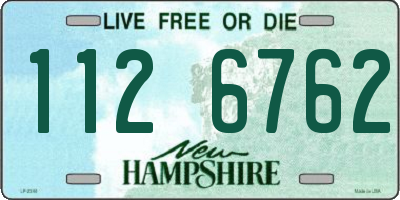NH license plate 1126762