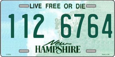 NH license plate 1126764