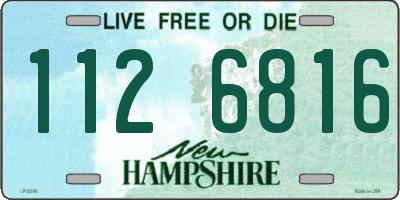NH license plate 1126816
