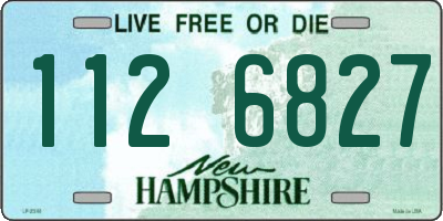 NH license plate 1126827
