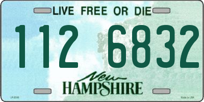 NH license plate 1126832