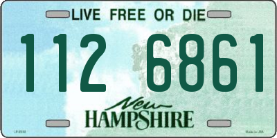 NH license plate 1126861